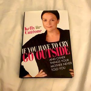 If you have to cry go outside